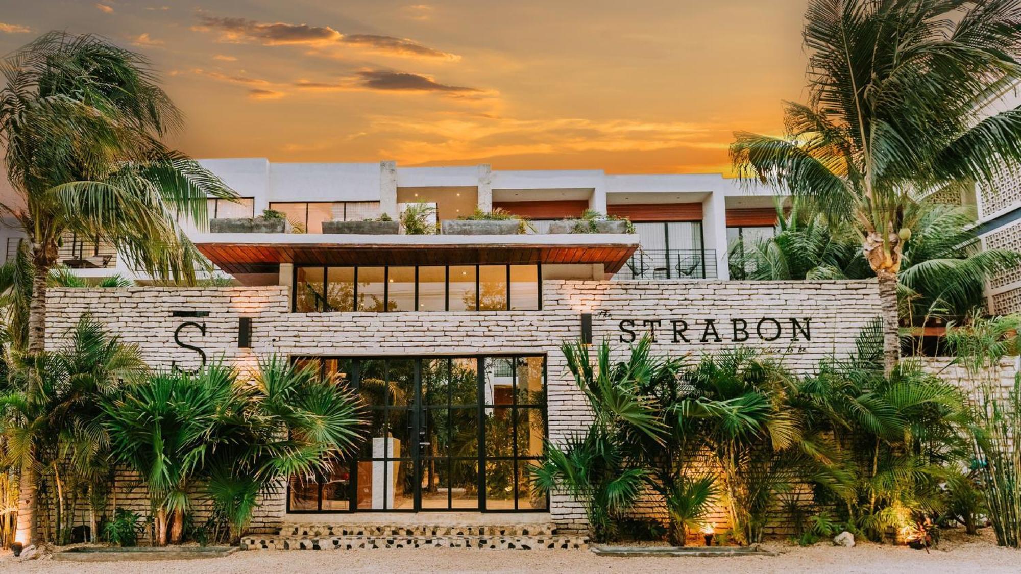 The Strabon Tulum Hotell Eksteriør bilde
